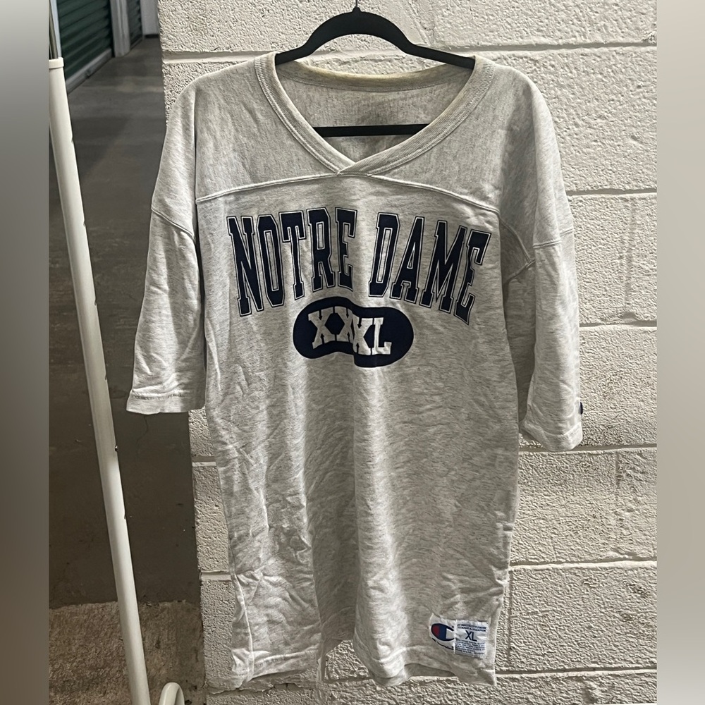 Vintage Notre Dame Football Shirt XL
